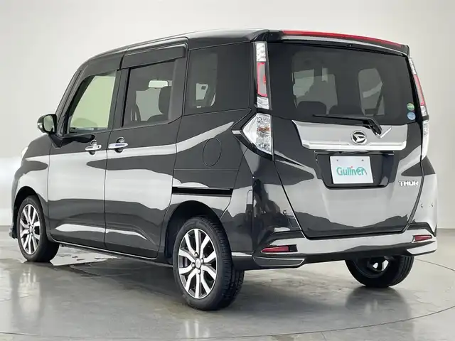 ダイハツ トール カスタムG ターボ SAⅢ 愛知県 2019(令1)年 5.9万km ブラックマイカメタリック 社外ナビ　全方位カメラ　両側パワスラ　禁煙　スマアシIII　フルセグＴＶ　ＤＶＤ　クルコン　ＥＴＣ２．０　ナビ連動前後ドラレコ　車線逸脱　衝突軽減　ＬＥＤライト　フォグ　コーナーセンサー　オートハイビーム