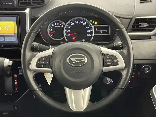 ダイハツ トール カスタムG ターボ SAⅢ 愛知県 2019(令1)年 5.9万km ブラックマイカメタリック 社外ナビ　全方位カメラ　両側パワスラ　禁煙　スマアシIII　フルセグＴＶ　ＤＶＤ　クルコン　ＥＴＣ２．０　ナビ連動前後ドラレコ　車線逸脱　衝突軽減　ＬＥＤライト　フォグ　コーナーセンサー　オートハイビーム