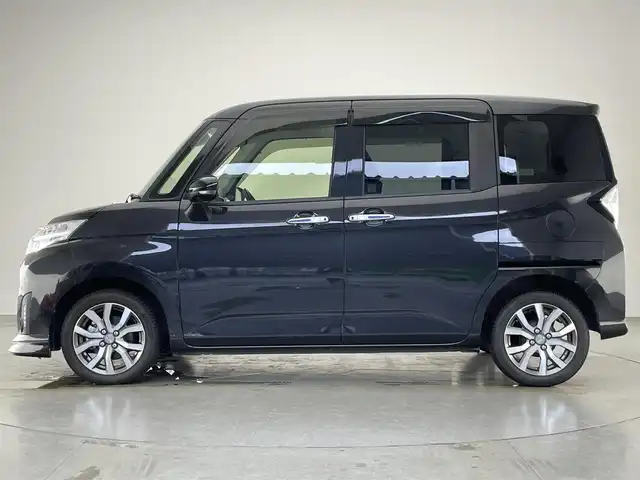 ダイハツ トール カスタムG ターボ SAⅢ 愛知県 2019(令1)年 5.9万km ブラックマイカメタリック 社外ナビ　全方位カメラ　両側パワスラ　禁煙　スマアシIII　フルセグＴＶ　ＤＶＤ　クルコン　ＥＴＣ２．０　ナビ連動前後ドラレコ　車線逸脱　衝突軽減　ＬＥＤライト　フォグ　コーナーセンサー　オートハイビーム