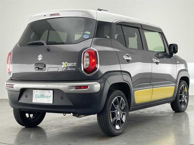 スズキ クロスビー HYBRID MZ 愛知県 2018(平30)年 5.7万km ミネラルグレーメタリック 3トーンコーディネート 社外８型ナビ　全方位カメラ　クルコン　禁煙　フルセグTV　ＤＶＤ　パドルシフト　バックカメラ　Ｂｌｕｅｔｏｏｔｈ　シートヒーター　衝突軽減　車線逸脱　コーナーセンサー　ＬＥＤライト　フォグ　純正マット　スマートキー　プッシュスタート　純正１６インチAW