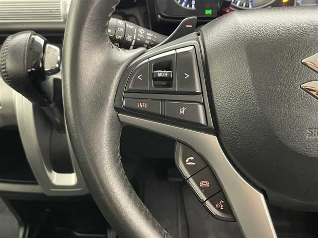 スズキ クロスビー HYBRID MZ 愛知県 2018(平30)年 5.7万km ミネラルグレーメタリック 3トーンコーディネート 社外８型ナビ　全方位カメラ　クルコン　禁煙　フルセグTV　ＤＶＤ　パドルシフト　バックカメラ　Ｂｌｕｅｔｏｏｔｈ　シートヒーター　衝突軽減　車線逸脱　コーナーセンサー　ＬＥＤライト　フォグ　純正マット　スマートキー　プッシュスタート　純正１６インチAW