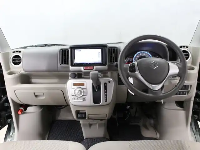スズキ エブリィ ワゴン PZターボ スペシャル 三重県 2023(令5)年 1.9万km クールカーキPM セーフティサポート /アイドリングストップ/KENWOODメモリナビ・地デジTV/・DVD/CD/・Bluetooth/バックカメラ/パーキングセンサー(リア)/KENWOODドライブレコーダー(DRV-350DT)/車線逸脱警報機能/両側パワースライドドア /左後オートステップ/運転席シートヒーター/USB電源ソケット/ETC/純正14インチアルミホイール/HIDヘッドランプ/・オートライト/ハイビームアシスト/フォグランプ/プッシュエンジンスタート/スマートキー×2/新車時保証書/取扱説明書