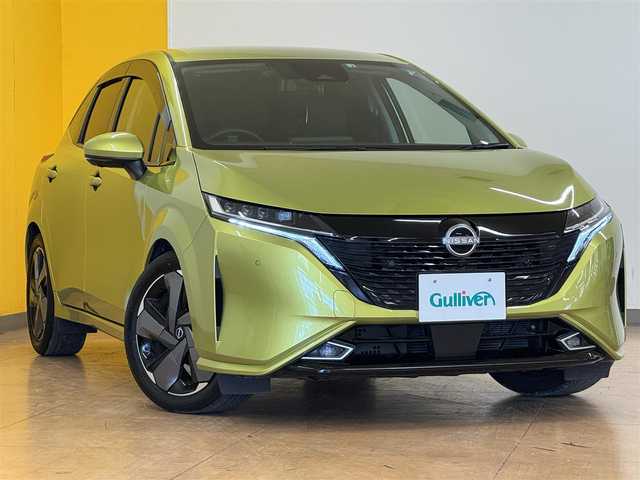 日産 オーラ G 群馬県 2022(令4)年 3.2万km オリーブグリーン エマージェンシーブレーキ/BOSEパーソナルプラスサウンドシステム/プロパイロット/純正9インチメーカーナビ/　　BT/フルセグ/USB/AppleCarPlay/AndroidAuto/アラウンドビューモニター/LEDオートライト/オートハイビーム/ハーフレザーシート/純正17インチAW/コーナーセンサー/前後ドライブレコーダー（全方位機能付き）/デジタルインナーミラー/ブラインドスポットモニター/レーンアシスト/オートブレーキホールド/おくだけ充電/横滑り防止装置/サイド・カーテンエアバッグ/スマートキー/ビルトインETC2.0