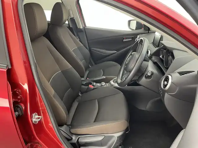 マツダ マツダ２ 15S プロアクティブ 愛知県 2020(令2)年 2.4万km ソウルレッドクリスタルM 純正ナビ　フルセグＴＶ　Ｂｌｕｅｔｏｏｔｈ　ＤＶＤ　全方位カメラ　シートヒーター　ＨＵＤ　ＢＳＭ　衝突軽減　レーンキープ　ＬＥＤオートライト　コーナーセンサー　プッシュスタート　ＵＳＢ　ＡＵＸ　禁煙車