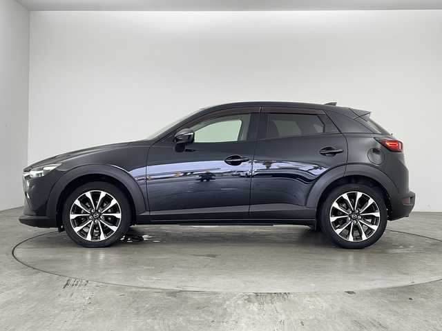 マツダ ＣＸ－３ 20S プロアクティブ 兵庫県 2018(平30)年 4.8万km ジェットブラックマイカ ・純正ナビ&CD&DVD&TV&BT&USB/・全方位カメラ/・フロントパーキングセンサー/・アダプティブLEDヘッドライト/・アドバンスドスマートシティブレーキサポート/・スマートシティブレーキサポート/・スマートブレーキサポート/・ブラインドスポットモニター/・レーダークルーズコントロール/・車線逸脱警報システム/・前方ドライブレコーダー/・ハーフレザーシート/・スマートキー/・純正フロアマット/・プッシュスタート/・スマートキー