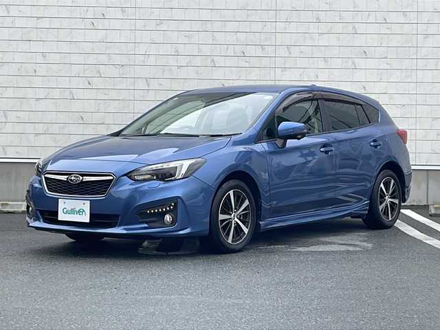 スバル インプレッサ スポーツ 1．6i－LアイサイトSスタイル 山形県 2018(平30)年 5.1万km クォーツブルーP 禁煙車/ワンオーナー/アイサイト/・プリクラッシュブレーキ/・車線逸脱警報機能/・全車速追従機能付クルーズコントロール/・AT誤発進抑制制御/・アクティブレーンキープ/・後退時ブレーキアシスト/スバルリヤビークルディテクション/コーナーセンサー/ヒルスタートアシスト/ステアリング連動ヘッドランプ/純正ナビ(CD.DVD.TV.Bleetooth.ApleeCarPlay.Andoroid Auto)/バック、サイドカメラ/パドルシフト/マルチファンクションディスプレイ/ETC2.0 /ドライブレコーダー/純正AW16インチ/横滑り防止装置/アイドリングストップ