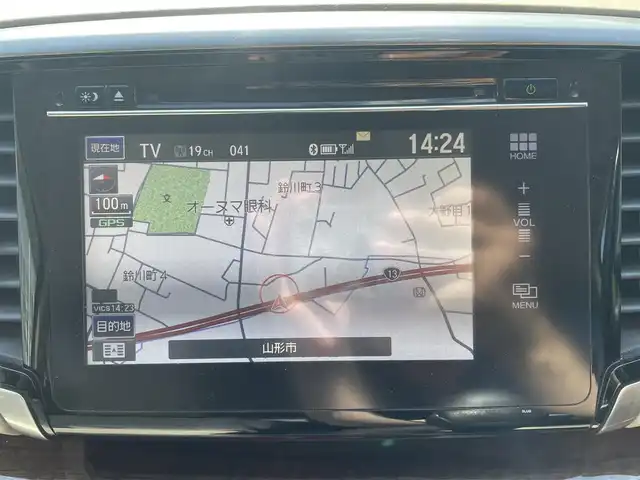 ホンダ オデッセイ G 山形県 2014(平26)年 7.9万km ホワイトオーキッドパール (株)IDOMが運営する【じしゃロン山形店】の自社ローン専用車両になります。/こちらは現金またはオートローンご利用時の価格です。/自社ローンご希望の方は別途その旨お申付け下さい。/純正ナビ/（FM/AM/ラジオ/CD/DVD/TV/Bluetooth）/フリップダウンモニター/両側パワースライドドア/クルーズコントロール/バックカメラ/ビルトインETC/オットマン/ステアリングスイッチ/プッシュスタート/ウィンカーミラー/アイドリングストップ/横滑り防止