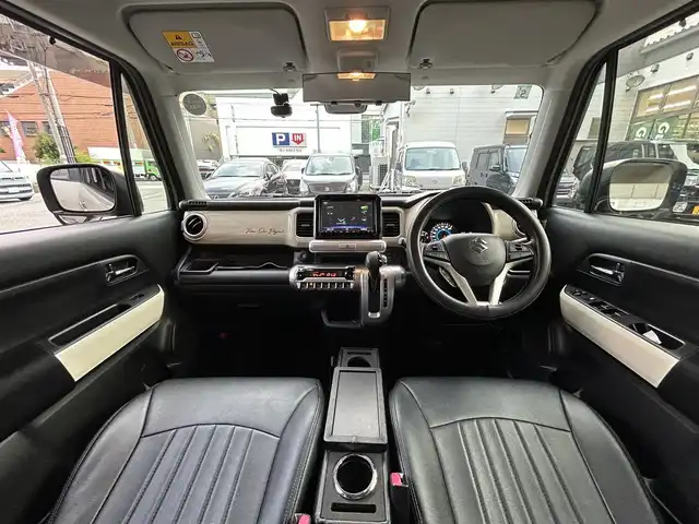 スズキ クロスビー HYBRID MZ 大阪府 2019(令1)年 4.3万km キャラバンアイボリーパールメタリック/ブラック 2トーンルーフ 純正SDナビ（CN-RZ843）/全方位モニター/前後ドラレコ（DRVR518S）/クルーズコントロール/Bluetooth/CD/DVD/フルセグTV/衝突被害軽減システム/純正16インチアルミホイール/LEDヘッドライト/アイドリングストップ/コーナーセンサー/横滑り防止装置/レーンキープアシスト/純正フロアマット/カーテンエアバック/取扱説明書/保証書/記録簿（R2.4/R4.4/R6.3/R6.4）