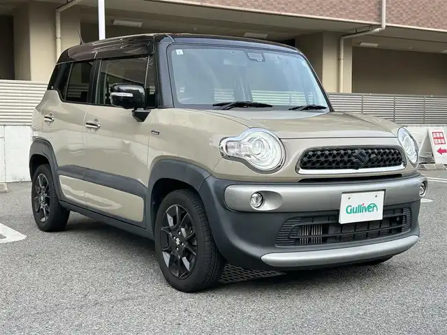スズキ クロスビー HYBRID MZ 大阪府 2019(令1)年 4.3万km キャラバンアイボリーパールメタリック/ブラック 2トーンルーフ 純正SDナビ（CN-RZ843）/全方位モニター/前後ドラレコ（DRVR518S）/クルーズコントロール/Bluetooth/CD/DVD/フルセグTV/衝突被害軽減システム/純正16インチアルミホイール/LEDヘッドライト/アイドリングストップ/コーナーセンサー/横滑り防止装置/レーンキープアシスト/純正フロアマット/カーテンエアバック/取扱説明書/保証書/記録簿（R2.4/R4.4/R6.3/R6.4）