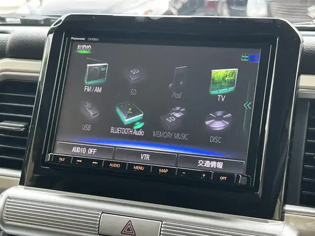 スズキ クロスビー HYBRID MZ 大阪府 2019(令1)年 4.3万km キャラバンアイボリーパールメタリック/ブラック 2トーンルーフ 純正SDナビ（CN-RZ843）/全方位モニター/前後ドラレコ（DRVR518S）/クルーズコントロール/Bluetooth/CD/DVD/フルセグTV/衝突被害軽減システム/純正16インチアルミホイール/LEDヘッドライト/アイドリングストップ/コーナーセンサー/横滑り防止装置/レーンキープアシスト/純正フロアマット/カーテンエアバック/取扱説明書/保証書/記録簿（R2.4/R4.4/R6.3/R6.4）