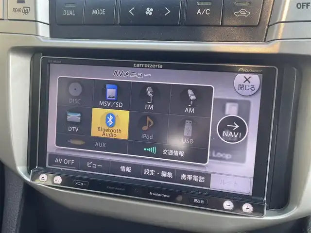 トヨタ ハリアー 240G プレミアム Lパッケージ 兵庫県 2008(平20)年 11万km ブラック 社外メモリーナビ/Bluetooth/バックカメラ/フルセグ/DVD再生可能/ETC2.0/パワーシート/リモコンキー/社外アルミホイール/スタットレスタイヤ（積込）/純正アルミホイール（積込）/シートカバー/フロアマット/ドアバイザー/電動格納ミラー/保証書/取扱説明書
