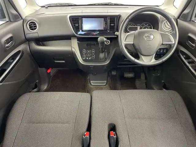 日産 デイズ ルークス ハイウェイスターX 大分県 2017(平29)年 7万km ブラック ストラーダメモリナビ【CN-RE03WD】/　フルセグTV/Bluetooth/CD/DVD/USB/アラウンドビューモニター/両側パワースライドドア/衝突被害軽減ブレーキ/横滑り防止装置/アイドリングストップ/オートマチックハイビーム/LEDヘッドライト/禁煙車