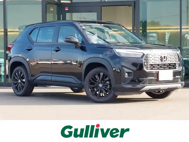 ホンダ ＷＲ－Ｖ Z ブラックスタイル 東京都 2025(令7)年 0.1万km クリスタルブラックパール Honda SENSING/・衝突軽減ブレーキ/・誤発進抑制機能/・路外逸脱抑制機能/・車線維持支援システム/・先行車発進お知らせ機能/・アダプティブクルーズコントロール/・オートハイビーム/プッシュスタート/パドルシフト/純正9インチディスプレイオーディオ/・Apple CarPlay/Android Auto/バックカメラ/ハーフレザーシート/LEDヘッドライト/17インチ純正アルミホイール