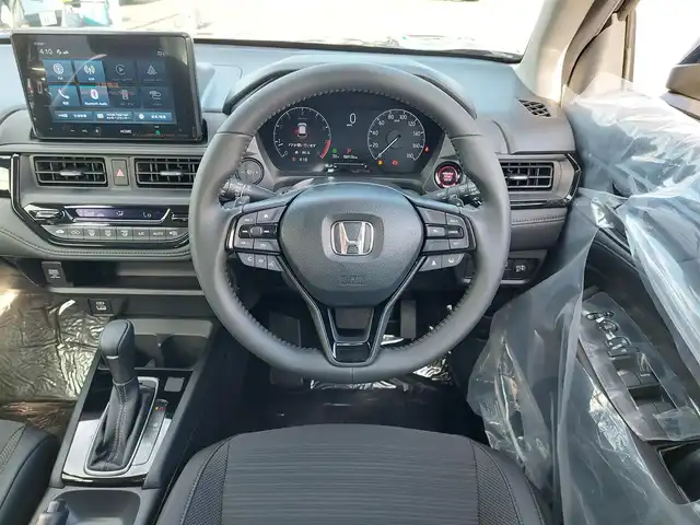 ホンダ ＷＲ－Ｖ Z ブラックスタイル 東京都 2025(令7)年 0.1万km クリスタルブラックパール Honda SENSING/・衝突軽減ブレーキ/・誤発進抑制機能/・路外逸脱抑制機能/・車線維持支援システム/・先行車発進お知らせ機能/・アダプティブクルーズコントロール/・オートハイビーム/プッシュスタート/パドルシフト/純正9インチディスプレイオーディオ/・Apple CarPlay/Android Auto/バックカメラ/ハーフレザーシート/LEDヘッドライト/17インチ純正アルミホイール
