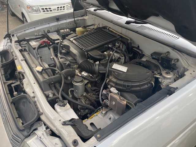 トヨタ ランドクルーザー プラド TX 青森県 2001(平13)年 1.6万km クリスタルシルバーパールM/ライトグレイッシュベージュM 社外１６ＡＷ夏/１６ＡＷ冬/背面タイヤ/ウッドハンドル/取扱説明