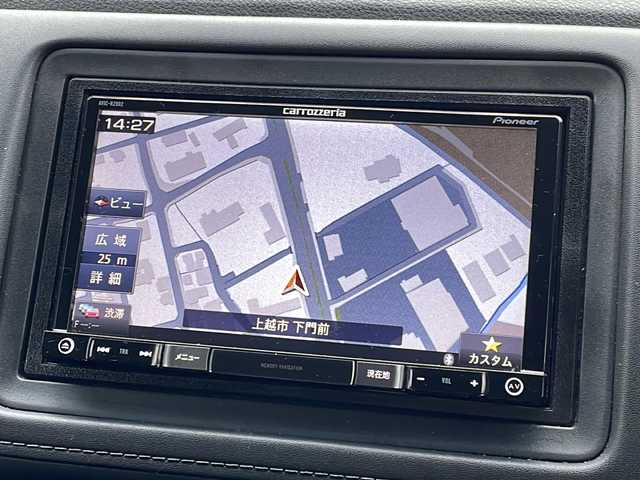 ホンダ ヴェゼル ハイブリッド Z ホンダセンシング 新潟県 2019(平31)年 6.3万km クリスタルブラックパール 4WD/社外SDナビ(AVIC-RZ902)/CD/DVD/BT/フルセグテレビ/ETC/ドライブレコーダー/衝突被害軽減ブレーキ/レーンキープアシスト/レーダークルーズコントロール/半革シート/シートヒーター /ステアリングスイッチ/パドルシフト/スマートキー/プッシュスタート/LEDヘッドライト/オートライト/フォグランプ/純正17インチアルミホイール