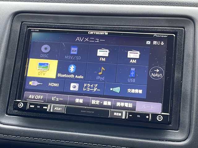 ホンダ ヴェゼル ハイブリッド Z ホンダセンシング 新潟県 2019(平31)年 6.3万km クリスタルブラックパール 4WD/社外SDナビ(AVIC-RZ902)/CD/DVD/BT/フルセグテレビ/ETC/ドライブレコーダー/衝突被害軽減ブレーキ/レーンキープアシスト/レーダークルーズコントロール/半革シート/シートヒーター /ステアリングスイッチ/パドルシフト/スマートキー/プッシュスタート/LEDヘッドライト/オートライト/フォグランプ/純正17インチアルミホイール