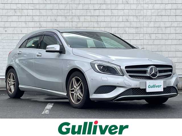 メルセデス・ベンツ Ａ１８０ 秋田県 2015(平27)年 9.6万km ポーラシルバー ・純正ナビ/・フルセグTV/・バックカメラ/・ETC/・追従式クルーズコントロール/・前後コーナーセンサー/・ハーフレザーシート/・オートライト/・スマートキー/・純正フロアマット