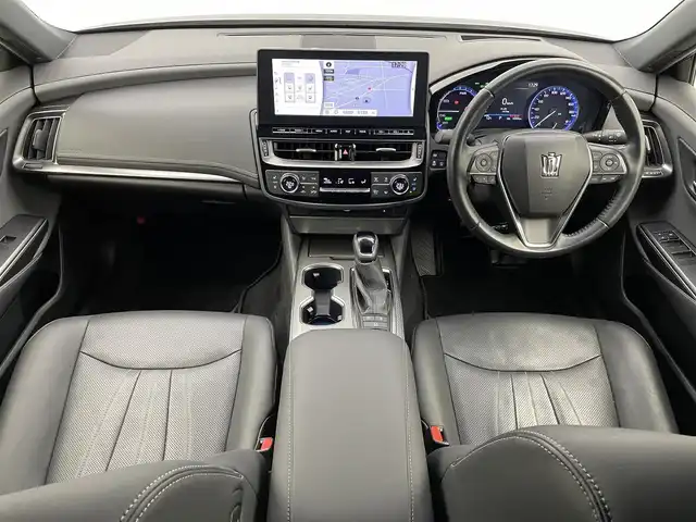 トヨタ クラウン ハイブリッド RS Four リミテッドⅡ 宮城県 2022(令4)年 9.4万km グレー 純正ナビ/全周囲カメラ/ＢＳＭ/ＨＵＤ/黒革シート/シートヒーター／ベンチレーション/ステアリングヒーター/フロントウィンドウ熱線/アダプティブクルーズコントロール/クリアランスソナー/トヨタセーフティセンス/パワーシート/ETC2.0/前後ドライブレコーダー/フルセグTV/TVキャンセラー/LEDヘッドランプ/フォグランプ/シーケンシャルターンランプ/禁煙車