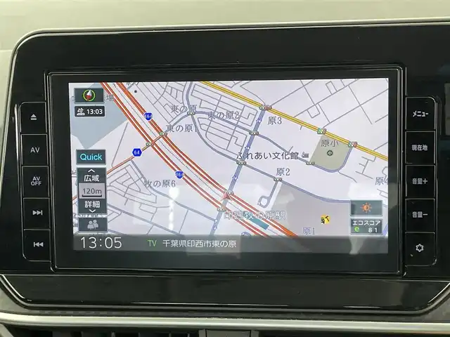 日産 ノート X 千葉県 2022(令4)年 4.9万km スーパーブラック 禁煙車/純正ナビ/・CD/BT/フルセグ/エマージェンシーブレーキ/車線逸脱防止支援/全方位カメラ/デジタルインナールームミラー/LEDヘッドライト/オートライト/オートハイビーム/フォグライト/電動パーキングブレーキ/ブレーキホールド/スマートキー/コーナーセンサー/サイド＆カーテンエアバッグ/社外17インチアルミホイール