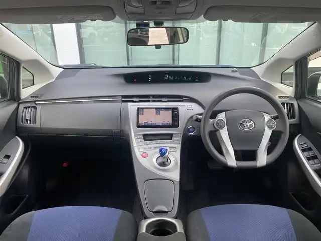 トヨタ プリウス S ツーリングセレクション 香川県 2014(平26)年 9.9万km フロスティーグリーンマイカ ディーラー純正ナビ/　CD DVD BT フルセグTV/バックカメラ/プッシュスタート/スマートキー/クルーズコントロール/LEDヘッドライト/オートライト/フォグランプ/ヘッドライトウォッシャー