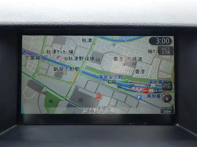 日産 ティーダ 15M 千葉県 2008(平20)年 11.6万km ホワイトパール 純正HDDナビ/【DVD/CD再生機能】/フォグライト/社外15インチアルミホイル/インテリジェントキー