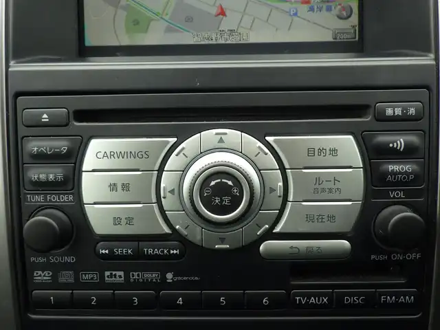 日産 ティーダ 15M 千葉県 2008(平20)年 11.6万km ホワイトパール 純正HDDナビ/【DVD/CD再生機能】/フォグライト/社外15インチアルミホイル/インテリジェントキー