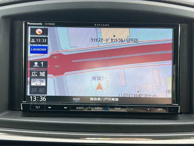 日産 エルグランド 250ハイウェイスターS 青森県 2018(平30)年 9.9万km ブリリアントホワイトパール 4WD/社外メモリナビ・フルセグTV/CD・DVD・Bluetooth・SD/社外フリップダウンモニター/バックカメラ/両側パワースライドドア/バックドアイージークローザー/合皮コンビシート/クルーズコントロール/ETC/LEDヘッドライト/フォグランプ/フロントスポイラー/18インチアルミホイール/社外車高調(TEIN)