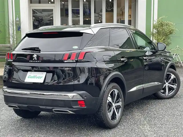プジョー ３００８ GT ブルー HDi 埼玉県 2018(平30)年 4.7万km 黒 ファーストクラスパッケージ＆ナッパレザーシート/・パノミックサンルーフ/・運転席メモリー付パワーシート/・フロントシートヒーター/・パークアシスト/パワーバックドア/クリアランスソナー/LEDヘッドライト/純正18インチAW/アクティブクルーズコントロール/衝突軽減ブレーキ/レーンアシスト/プッシュスタート/スマートキー/保証書付整備手帳/取扱説明書