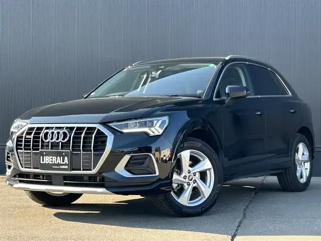 アウディ アウディ Ｑ３ 35TDIクワトロ アドバンスド 道東・釧路十勝 2023(令5)年 1万km ミトスブラックメタリック アシスタンスパッケージ/　・シートヒーター/　・パワーシート/　・アダプティブクルーズアシスト/　・ハイビームアシスト/黒レザーシート/純正ナビ/TV/BT/USB/純正ドライブレコーダー(前後)/バーチャルコックピット/パワーバックドア/360°カメラ/パドルシフト/ワイヤレス充電/アンビエントライト/LEDヘッドライト/オートライト/リアフォグライト/ETC2.0