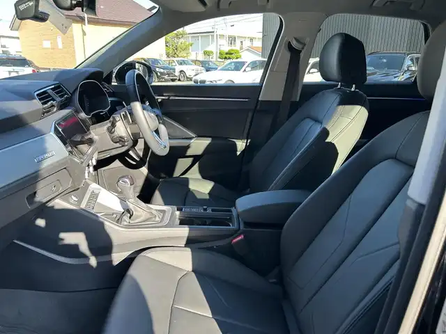 アウディ アウディ Ｑ３ 35TDIクワトロ アドバンスド 道東・釧路十勝 2023(令5)年 1万km ミトスブラックメタリック アシスタンスパッケージ/　・シートヒーター/　・パワーシート/　・アダプティブクルーズアシスト/　・ハイビームアシスト/黒レザーシート/純正ナビ/TV/BT/USB/純正ドライブレコーダー(前後)/バーチャルコックピット/パワーバックドア/360°カメラ/パドルシフト/ワイヤレス充電/アンビエントライト/LEDヘッドライト/オートライト/リアフォグライト/ETC2.0