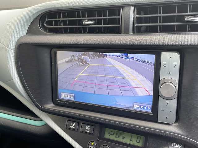 トヨタ アクア S 愛知県 2013(平25)年 4.7万km クールソーダメタリック HDDナビ/ワンセグ/CD/バックカメラ/オートライト/ETC/アイドリングストップ/ステアリングスイッチ/スマートキー/プッシュスタート