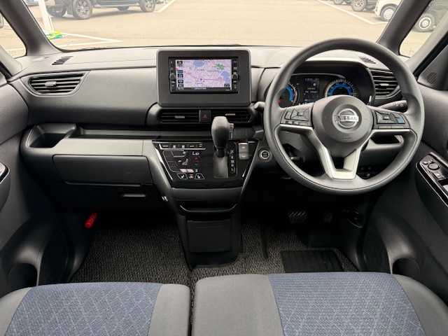 日産 ルークス HWS X プロパイロットED 長野県 2022(令4)年 1.7万km チタニウムグレーメタリック ４ＷＤ/プロパイロット/純正メモリーナビ/（MJ122D－W）/全方位カメラ/ステアリングスイッチ/BluetoothAudio/純正15インチアルミホイール/追従クルーズコントロール/オートマチックハイビーム/両側電動スライドドア/前席シートヒーター/アイドリングストップ/プッシュスタート/ウインカーミラー/ベンチシート　/純正フロアマット/オートライト/ＬＥＤライト/ETC