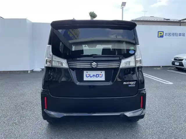 スズキ ソリオ バンディット HV MV 埼玉県 2018(平30)年 10.3万km スーパーブラックパール (株)IDOMが運営する【じしゃロン鳩ヶ谷店】の自社ローン専用車両になりますこちらは現金またはオートローンご利用時の価格です。自社ローンご希望の方は別途その旨お申付け下さい/登録時102740km/両側パワースライドドア/ストラーダSDナビ（CN-RZ746W）/　AM/FM/CD/DVD/MSV/BT/フルセグTV/全方位モニター/ETC/衝突被害軽減システム/レーンキープアシスト/オートクルーズコントロール/横滑り防止機能/プッシュスタート/スマートキー/パドルシフト/D席シートヒーター/LEDヘッドライト/純正15インチAW/電動格納機能付きウインカーミラー/ドアバイザー/純正フロアマット