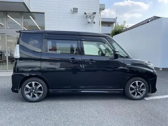 スズキ ソリオ バンディット HV MV 埼玉県 2018(平30)年 10.3万km スーパーブラックパール (株)IDOMが運営する【じしゃロン鳩ヶ谷店】の自社ローン専用車両になりますこちらは現金またはオートローンご利用時の価格です。自社ローンご希望の方は別途その旨お申付け下さい/登録時102740km/両側パワースライドドア/ストラーダSDナビ（CN-RZ746W）/　AM/FM/CD/DVD/MSV/BT/フルセグTV/全方位モニター/ETC/衝突被害軽減システム/レーンキープアシスト/オートクルーズコントロール/横滑り防止機能/プッシュスタート/スマートキー/パドルシフト/D席シートヒーター/LEDヘッドライト/純正15インチAW/電動格納機能付きウインカーミラー/ドアバイザー/純正フロアマット
