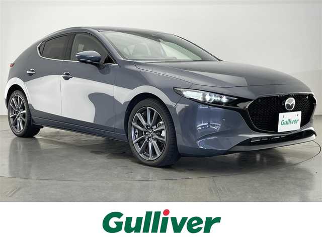 マツダ マツダ３ファストバック 20S プロアクティブ ツーリングS 愛知県 2022(令4)年 1.1万km ポリメタルグレーM 純正ナビ　フルセグＴＶ　ＤＶＤ　ＨＤＭＩ　全方位カメラ　シートヒーター　ハンドルヒーター　ＥＴＣ　衝突軽減　追従クルコン　ＬＥＤオートライト　コーナーセンサー　電動パーキング　ＨＵＤ　ＢＳＭ　禁煙車