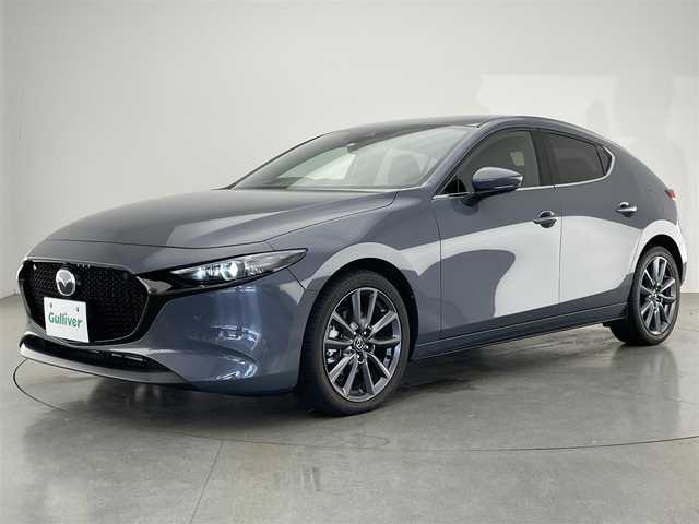 マツダ マツダ３ファストバック 20S プロアクティブ ツーリングS 愛知県 2022(令4)年 1.1万km ポリメタルグレーM 純正ナビ　フルセグＴＶ　ＤＶＤ　ＨＤＭＩ　全方位カメラ　シートヒーター　ハンドルヒーター　ＥＴＣ　衝突軽減　追従クルコン　ＬＥＤオートライト　コーナーセンサー　電動パーキング　ＨＵＤ　ＢＳＭ　禁煙車