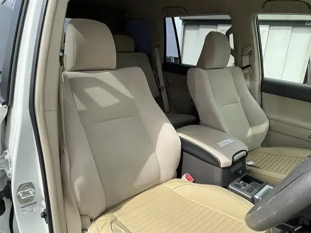 トヨタ ランドクルーザー プラド TX 福島県 2022(令4)年 2.8万km ホワイトパールクリスタルシャイン ワンオーナー/４WD/社外ナビ（アルパイン）/　　　（CD，DVD，FM，AM，BT，TV，HDMI）/デジタルインナーミラー/社外マフラー（M，zSPEED）/社外サスペンション（JAOS）/社外20インチホイール（M，zSPEED）/Bカメラ/クルコン追尾あり/レーンキープアシスト/横滑り防止/オートライト/オートハイビム/ETC/カーテンエアバッグ
