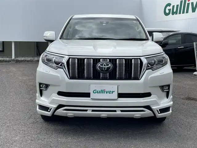 トヨタ ランドクルーザー プラド TX 福島県 2022(令4)年 2.8万km ホワイトパールクリスタルシャイン ワンオーナー/４WD/社外ナビ（アルパイン）/　　　（CD，DVD，FM，AM，BT，TV，HDMI）/デジタルインナーミラー/社外マフラー（M，zSPEED）/社外サスペンション（JAOS）/社外20インチホイール（M，zSPEED）/Bカメラ/クルコン追尾あり/レーンキープアシスト/横滑り防止/オートライト/オートハイビム/ETC/カーテンエアバッグ