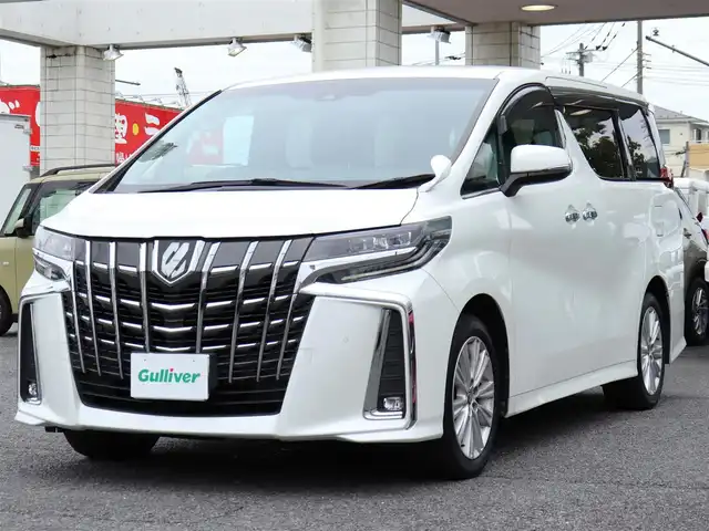 トヨタ アルファード S 神奈川県 2022(令4)年 2.2万km ホワイトパールクリスタルシャイン セーフティセンス（予防安全パッケージ）/デジタルインナーミラー/ブラインドスポットモニター/パーキングブレーキサポート/フリップダウンモニター/前後ドライブレコーダー/両側パワースライドドア /純正メモリナビ(DVD再生機能）/フルセグテTV/バックカメラ/ウィンカーミラー/純正フロアマット/ドアバイザー/プッシュスタート/ビルトインETC/ーーーーーーーーーーーーーーーーーーーーーーーーーー/保証書/取扱説明書