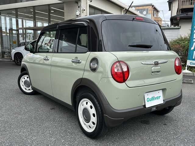 スズキ ラパン ＬＣ X 埼玉県 2024(令6)年 0.4万km トラッドカーキメタリック/アーバンブラウン 2トーン ワンオーナー/スズキセーフティサポート/ ・デュアルセンサーブレーキサポート/ ・誤発進抑制機能/ ・車線逸脱警報機能/ ・先行車発進お知らせ機能/ ・標識認識機能/ディスプレイオーディオ/(AM/FM/USB/BT)/バックカメラ/ビルトインETC/社外ドライブレコーダー前後(DRVM524S)/LEDヘッドライト/前席シートヒーター/純正フロアマット/ドアバイザー/保証書/取扱説明書