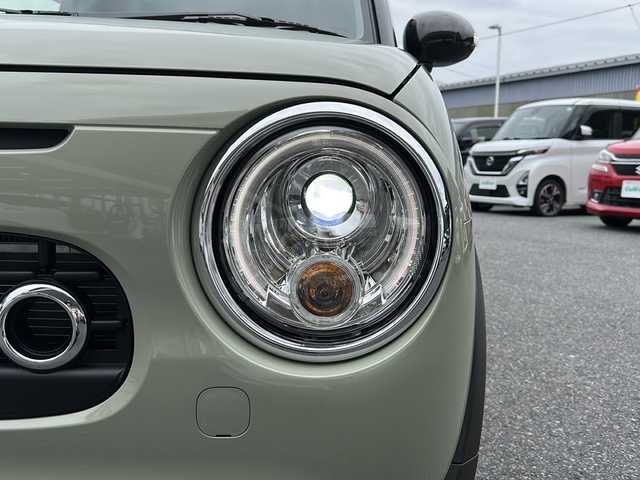 スズキ ラパン ＬＣ X 埼玉県 2024(令6)年 0.4万km トラッドカーキメタリック/アーバンブラウン 2トーン ワンオーナー/スズキセーフティサポート/ ・デュアルセンサーブレーキサポート/ ・誤発進抑制機能/ ・車線逸脱警報機能/ ・先行車発進お知らせ機能/ ・標識認識機能/ディスプレイオーディオ/(AM/FM/USB/BT)/バックカメラ/ビルトインETC/社外ドライブレコーダー前後(DRVM524S)/LEDヘッドライト/前席シートヒーター/純正フロアマット/ドアバイザー/保証書/取扱説明書