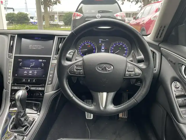 日産 スカイライン ハイブリッド 350GT Type SP 栃木県 2016(平28)年 14.2万km ガーネットブラック (株)IDOMが運営する【じしゃロン宇都宮店】の自社ローン専用車両になります。こちらは現金またはオートローンご利用時の価格です。自社ローンご希望の方は別途その旨お申付け下さい/メーカーナビ/フルセグ/Ｂｌｕｅｔｏｏｔｈ/アラウンドビューモニター/追従付きクルーズコントロール/パドルシフト/ＬＥＤヘッドライト/レザーシート/パワーシート/シートヒーター