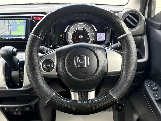 ホンダ Ｎ ＷＧＮ G Lパッケージ 岩手県 2016(平28)年 4.8万km プレミアムホワイトパールⅡ 禁煙車/4WD/シティブレーキアクティブシステム/前席シートヒーター/社外ナビ/→フルセグTV/Bluetooth/CD/DVD/FM/AM/バックカメラ/ステアリングスイッチ/横滑り防止装置/衝突軽減ブレーキ/誤発進抑制機能/LEDヘッドライト/〇プッシュスタート/〇電動格納ミラー/〇USBポート/〇シガーソケット/〇ドアバイザー/〇フロアマット/〇ハンドルヒーター/ビルトインETC