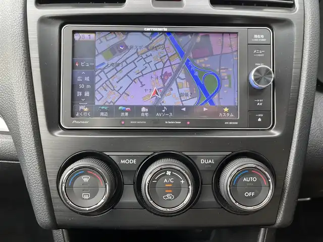 スバル インプレッサ ＸＶ 2．0i－L アイサイト 高知県 2014(平26)年 5万km ディープシーブルーパール メモリナビ/フルセグテレビ/アイドリングストップ/ETC/AAC/クルーズコントロール/Bluetooth接続/ABS/横滑り防止装置/レーンキープアシスト/盗難防止装置/オートライト/衝突被害軽減システム/17インチ純正アルミホイール/パワーシート