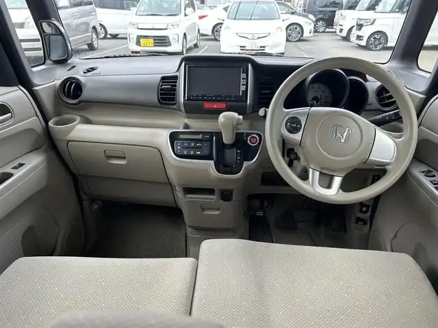 ホンダ Ｎ ＢＯＸ G Lパッケージ 茨城県 2012(平24)年 6.3万km チェリーシェルピンクメタリック CD/DVD/Bluetooth接続/保証書/取扱説明書/純正フロアマット/片側パワースライド