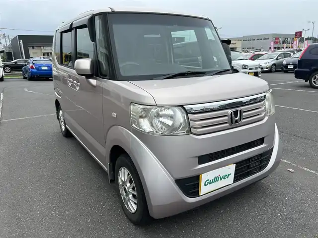 ホンダ Ｎ ＢＯＸ G Lパッケージ 茨城県 2012(平24)年 6.3万km チェリーシェルピンクメタリック CD/DVD/Bluetooth接続/保証書/取扱説明書/純正フロアマット/片側パワースライド