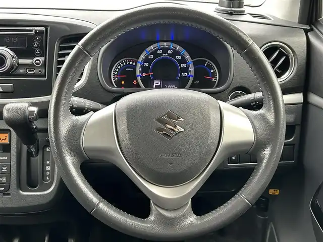 スズキ ワゴンＲ スティングレー X 島根県 2014(平26)年 7.2万km パールホワイト 4WD/社外CDオーディオ/スマートキー/スペアキー/アイドリングストップ/HIDオートライト/ETC/純正フロアマット/純正ドアバイザー/純正アルミホイール