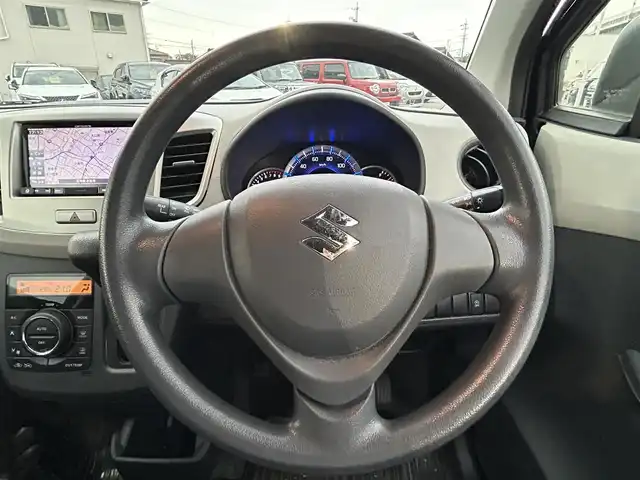 スズキ ワゴンＲ FX 愛知県 2016(平28)年 3.5万km ブルーイッシュブラックパール3 メモリーナビ/（AM/FM/BT/SD/CD/DVD)/バックカメラ/ETC/アイドリングストップ/運転席シートヒーター/フロアマット/ドアバイザー