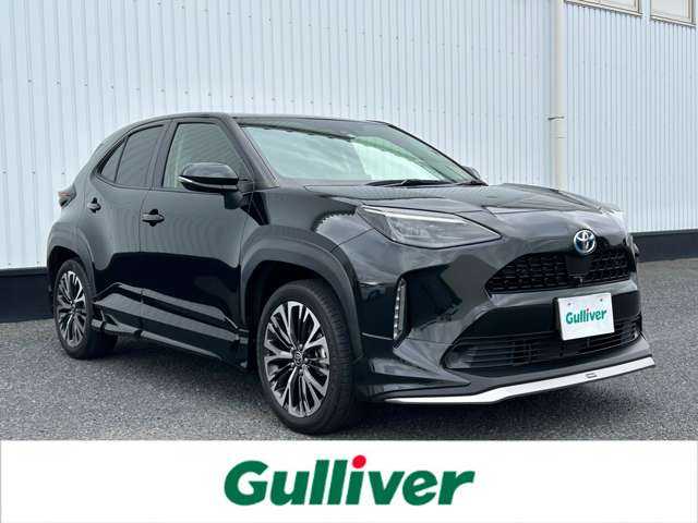 トヨタ ヤリスクロス ハイブリッド Z 千葉県 2021(令3)年 5.7万km ブラックマイカ モデリスタエアロ/純正８インチナビ/(AM/FM/BT)/全周囲カメラ/デジタルインナーミラー/衝突被害軽減システム/車線逸脱警報/クルーズコントロール/横滑り防止装置/ETC/ドライブレコーダー/アイドリングストップ/LEDヘッドライト/オートライト/ウィンカーミラー/電動格納ミラー/純正18インチAW/シートヒーター/シートリフター/プッシュスタート/スマートキー/フロアマット